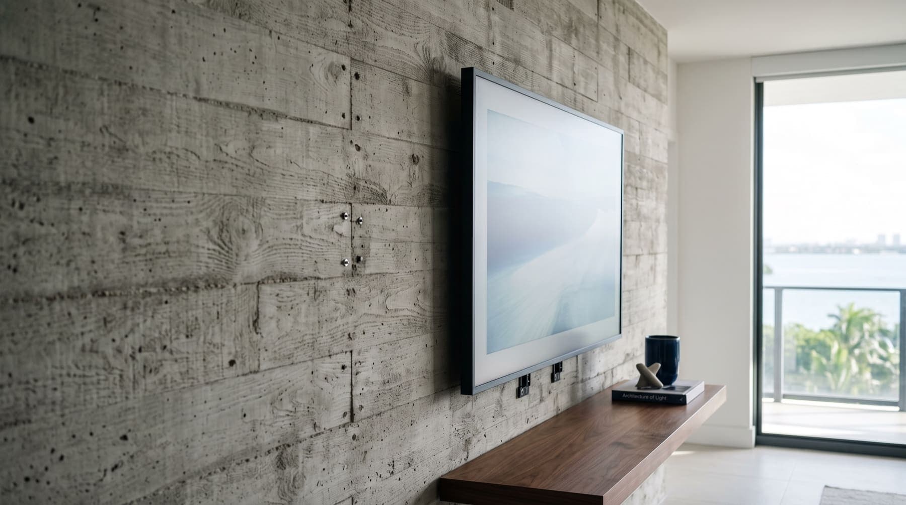 Can You Mount a TV on a Concrete Wall? (Miami Condo Guide)