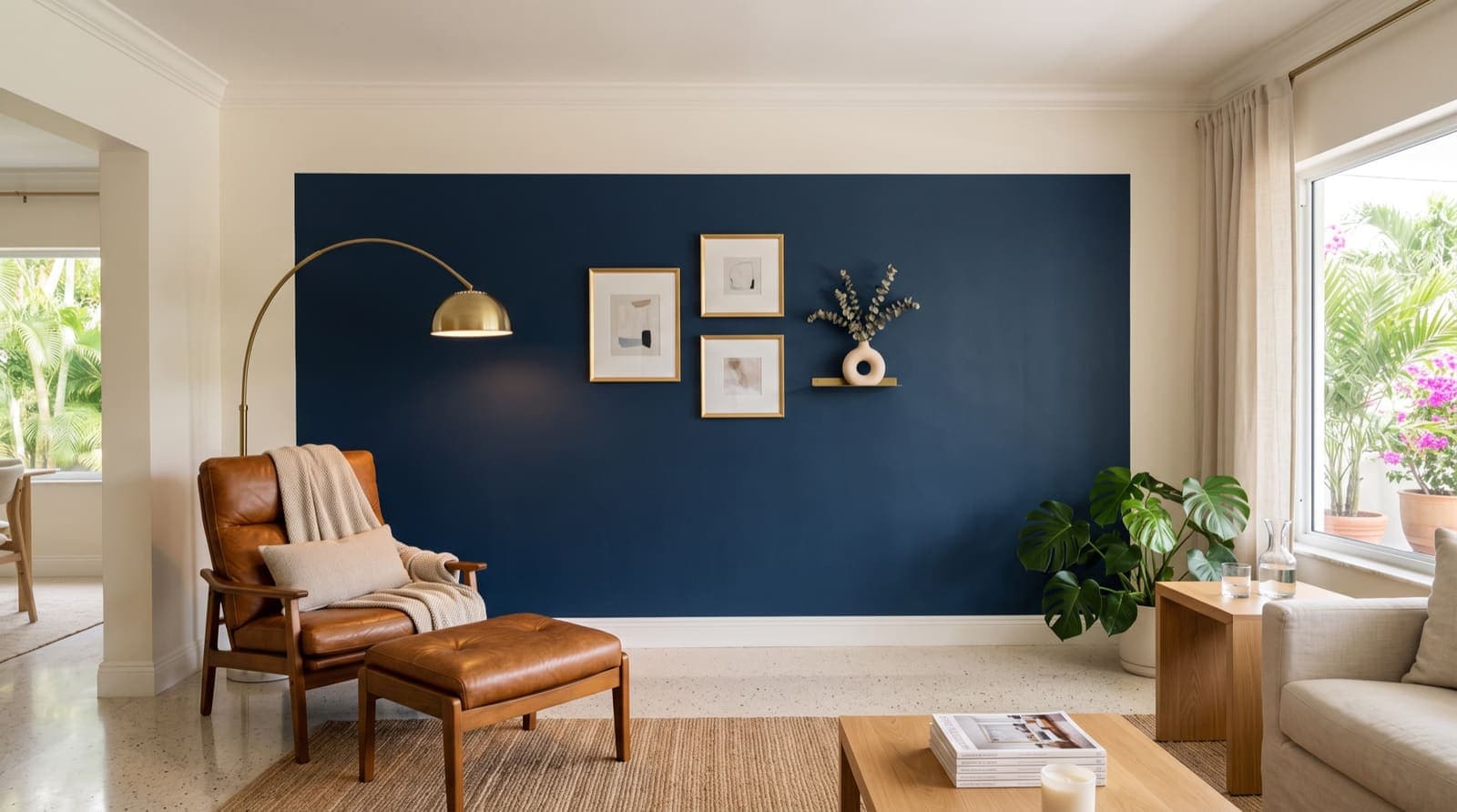 Painted Accent Wall finish