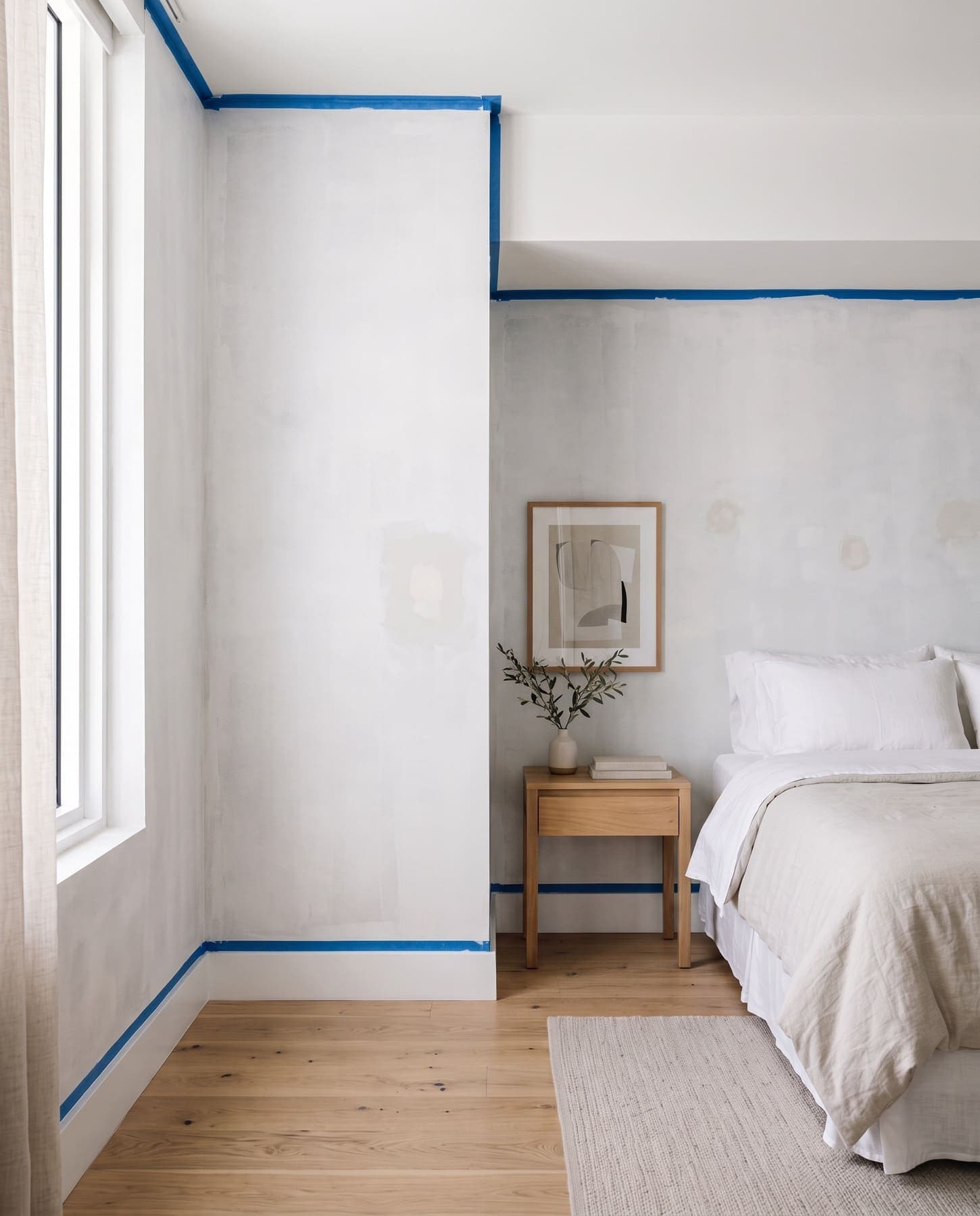 Primed wall
