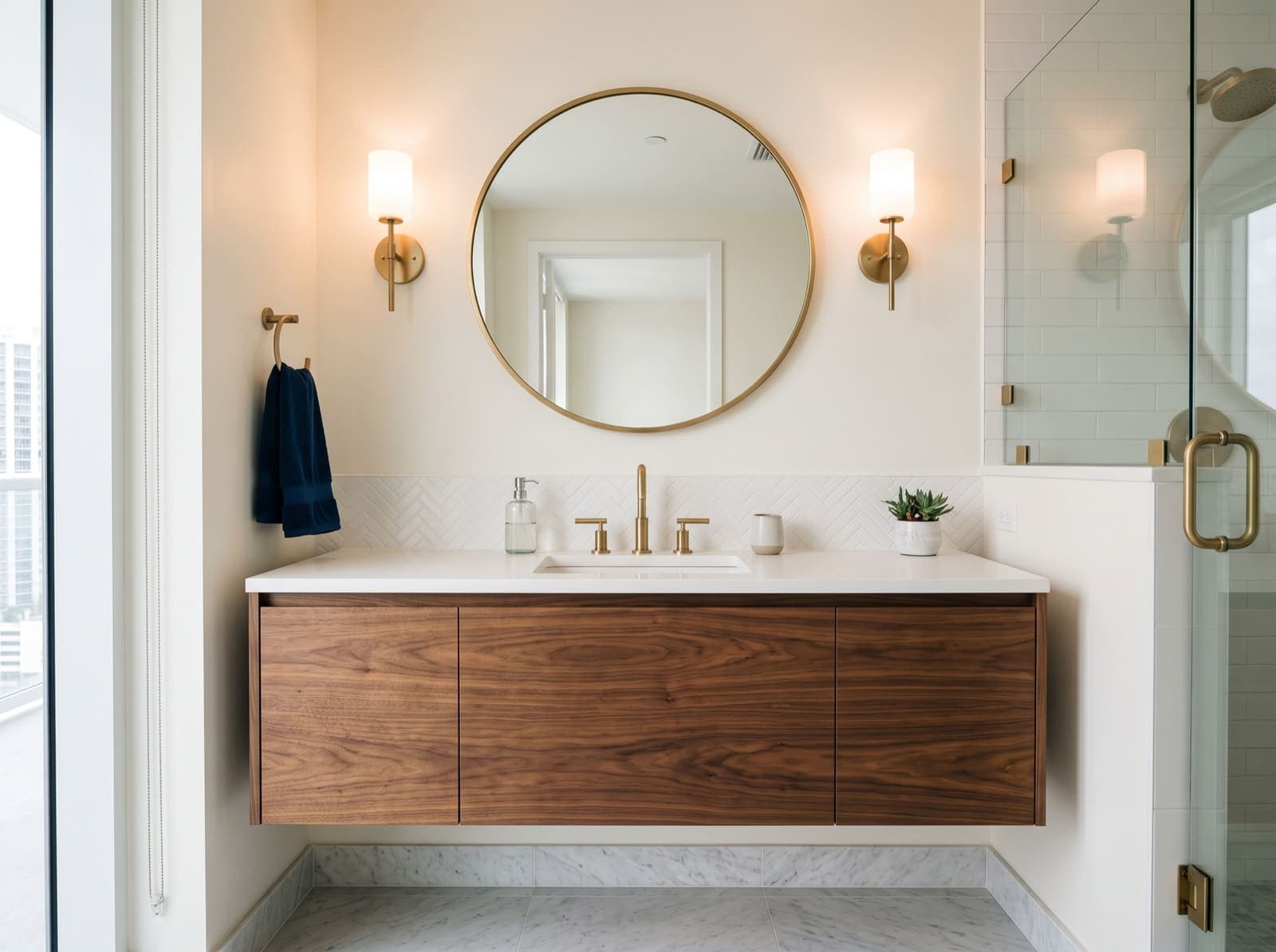 Bathroom Vanity & Fixture Upgrade